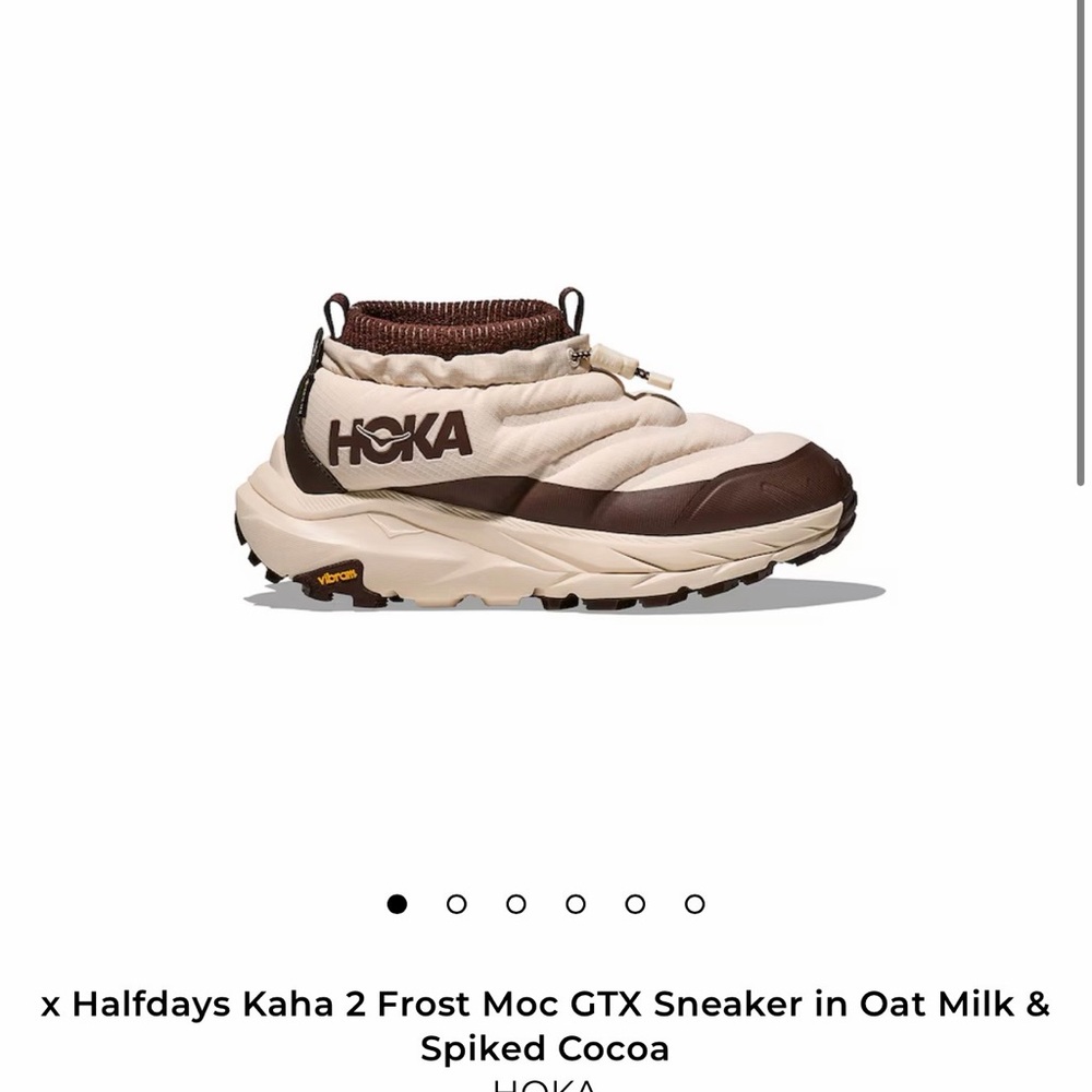 Hoka x Halfdays Kaha Snow shoes